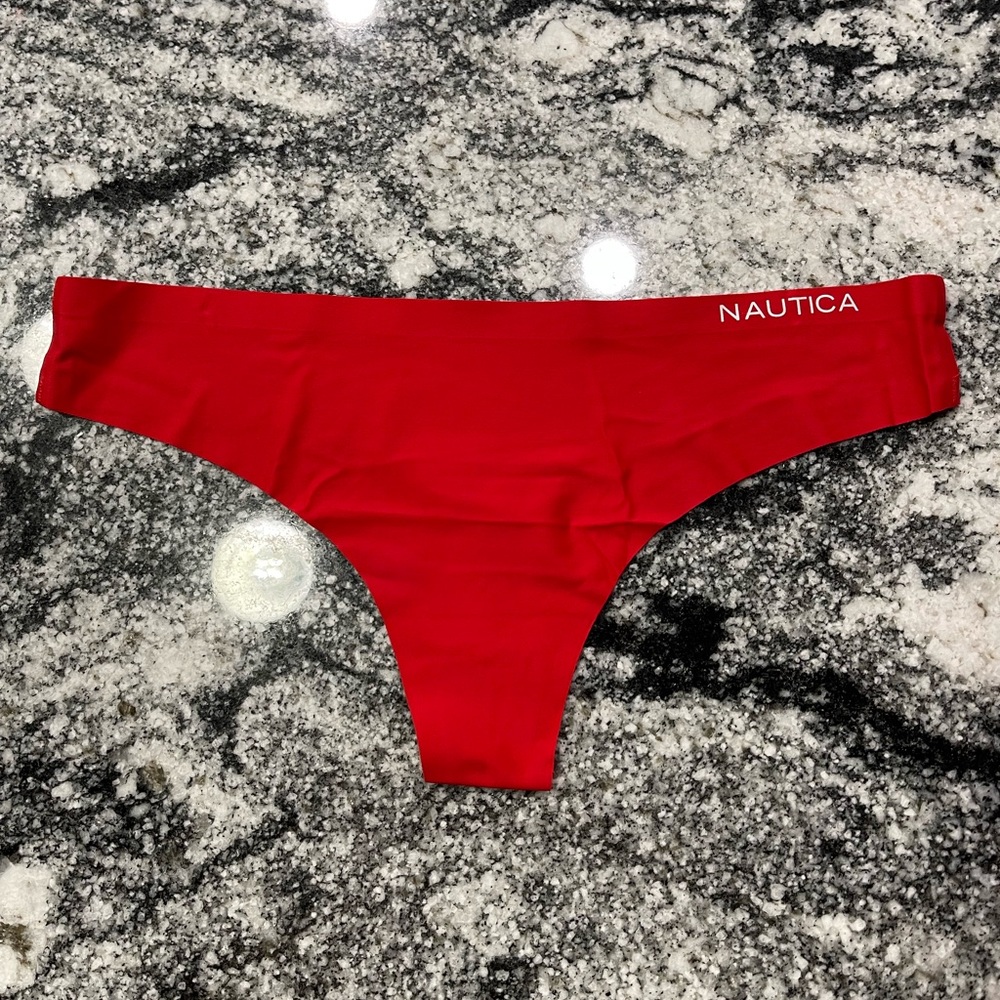 Nautica no show panty thong NWOT